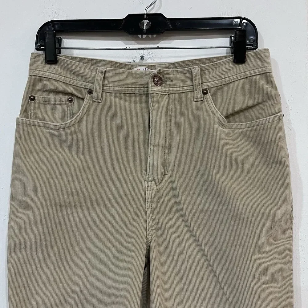 Vintage Women’s Bill Blass Jeanswear Tan Corduroy Pants Size 8 High Rise